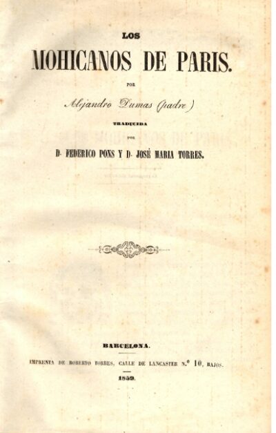 LOS MOHICANOS DE PARÍS (3 VOLÚMENES) - Imagen 2