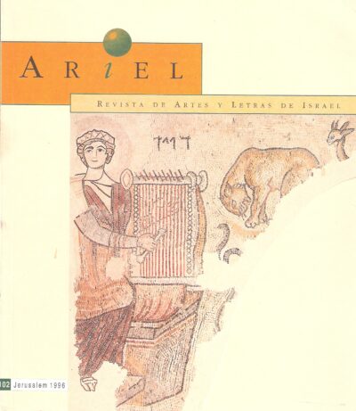 ARIEL. REVISTA DE ARTES Y LETRAS DE ISRAEL. Nº 102