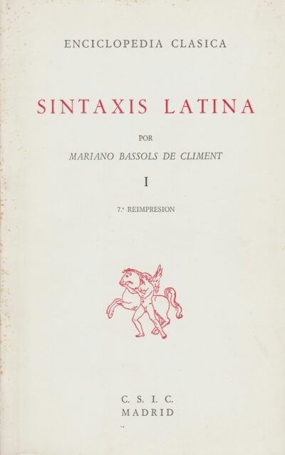 Sintaxis latina I y II..