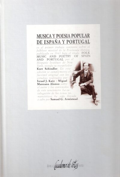 MUSICA Y POESIA POPULAR DE ESPAÑA Y PORTUGAL.