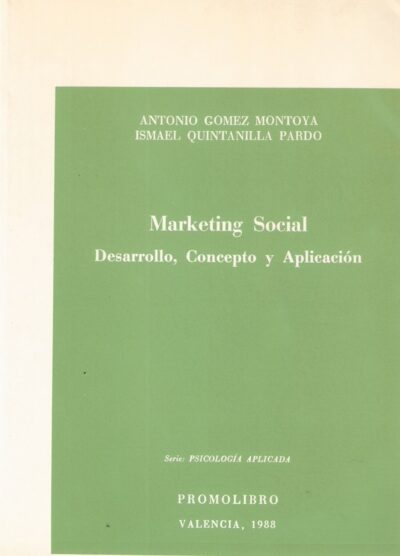 MARKETING SOCIAL DESARROLLO, CONCEPTO Y AMPLIACIÓN