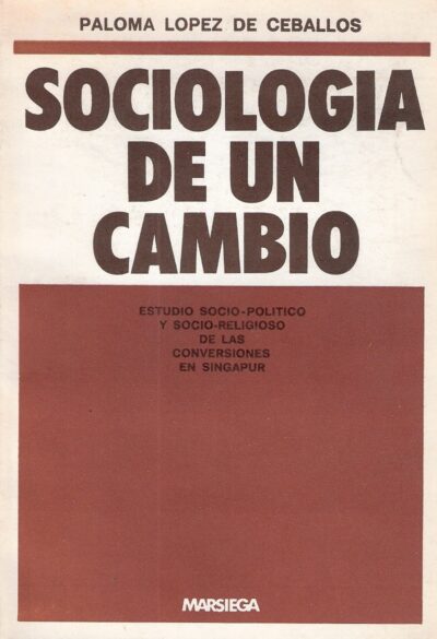 SOCIOLOGIA DE UN CAMBIO