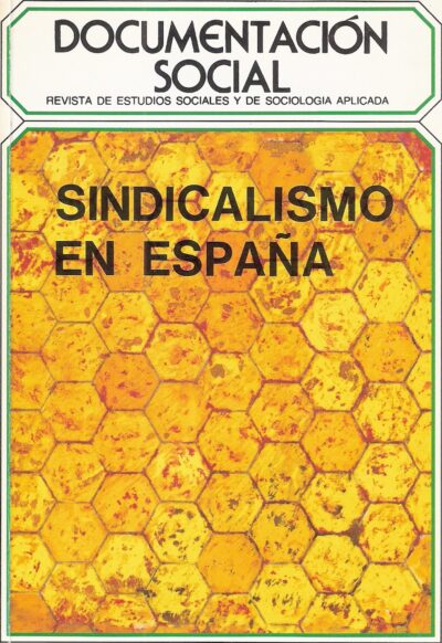 DOCUMENTACIÓN SOCIAL SINDICALISMO EN ESPAÑA