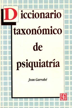 DICCIONARIO TAXONÓMICO DE PSIQUIATRÍA